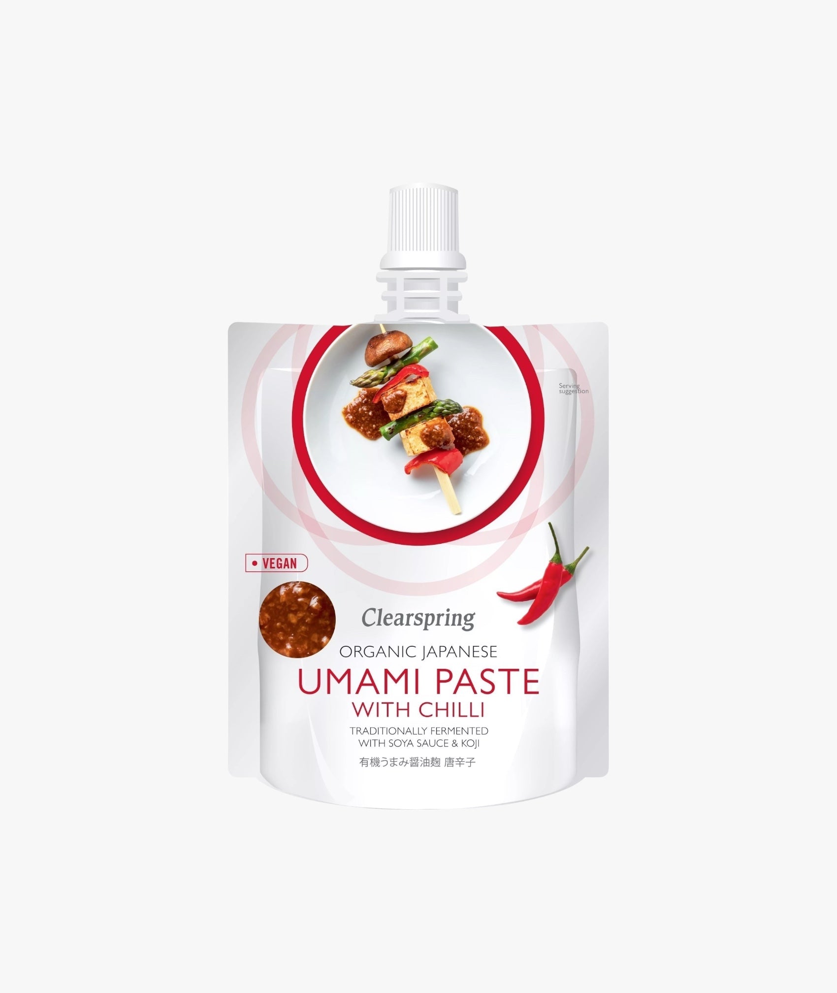Condiment umami bio au piment