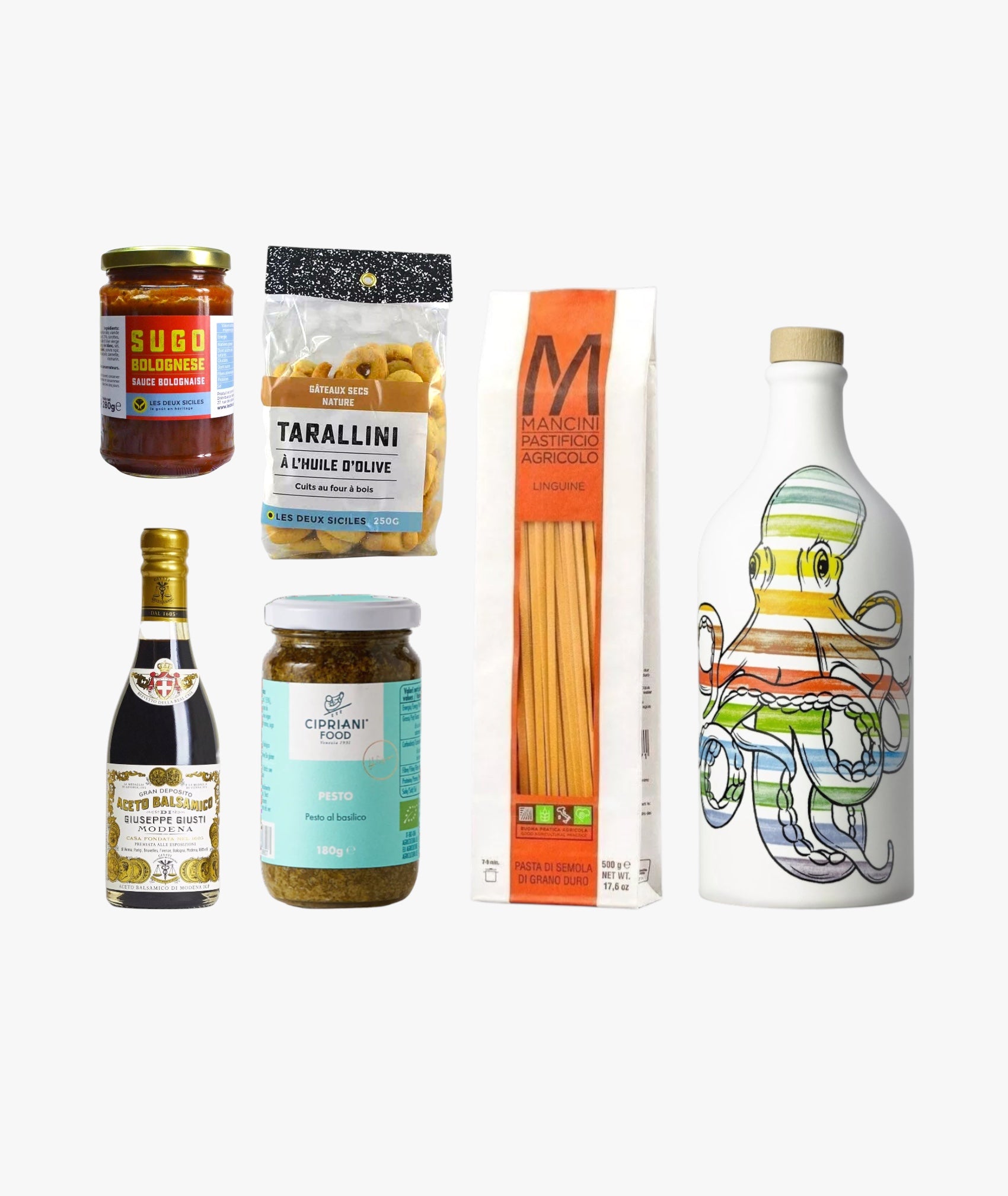 Coffret cadeau repas à l'italienne