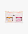 Coffret confitures orange et framboise