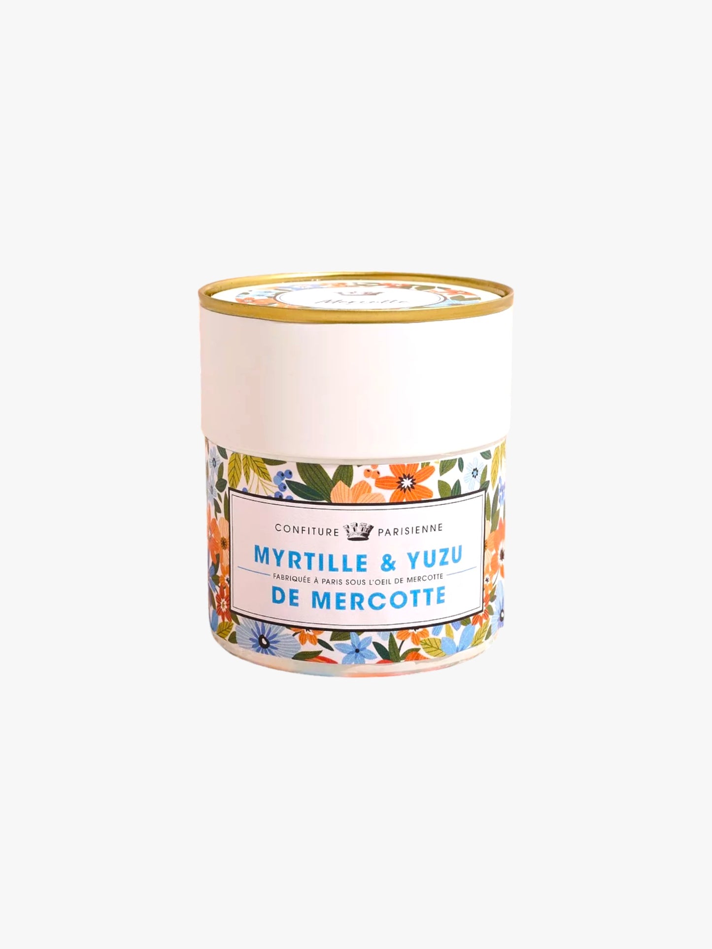 Confiture myrtille yuzu par Mercotte