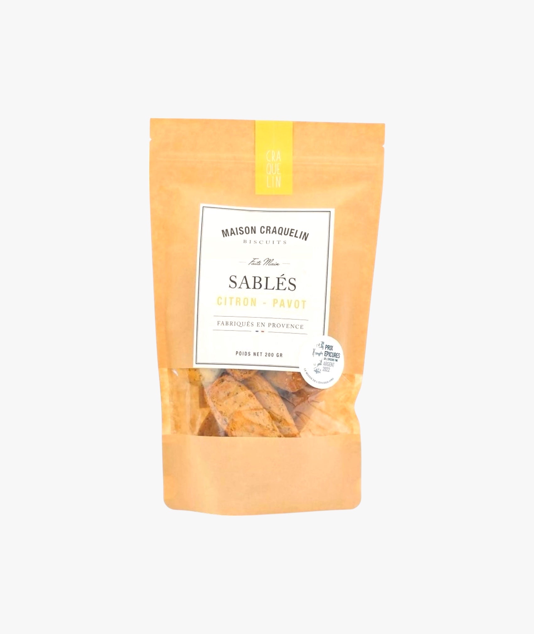 Sablés citron pavot