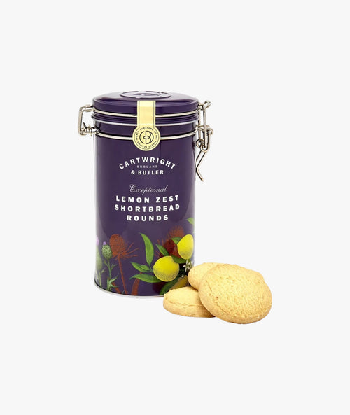 Lemon Zest Shortbread Cookies