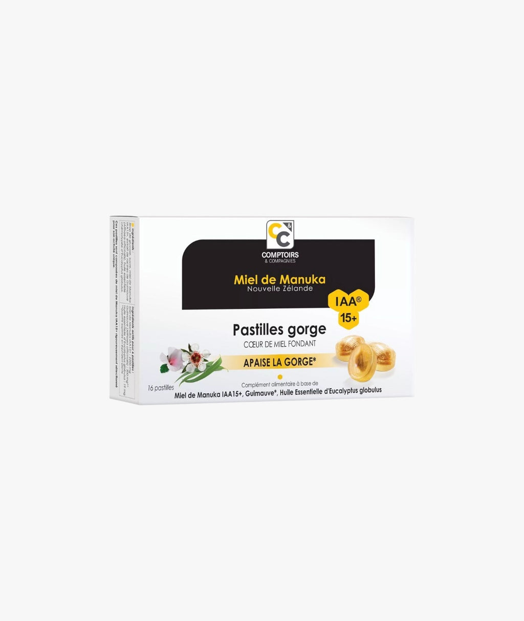 Pastilles cœur fondant au miel de Manika IAA15+