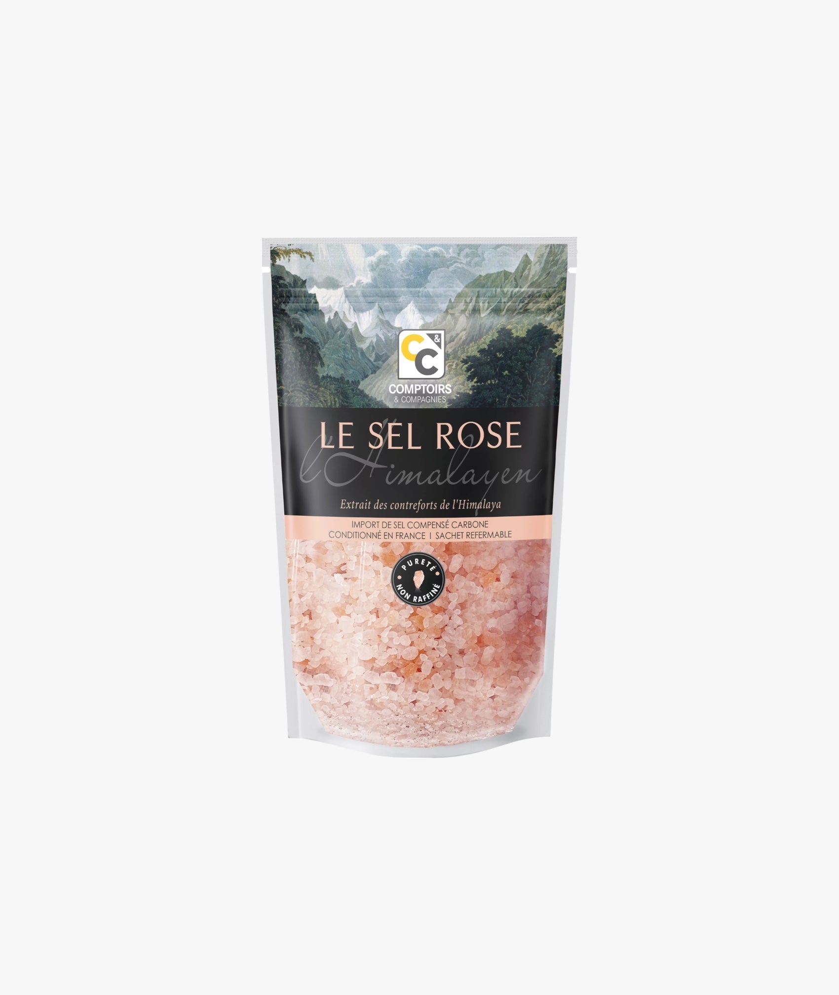 Le sel rose de l'Himalaya - cristaux