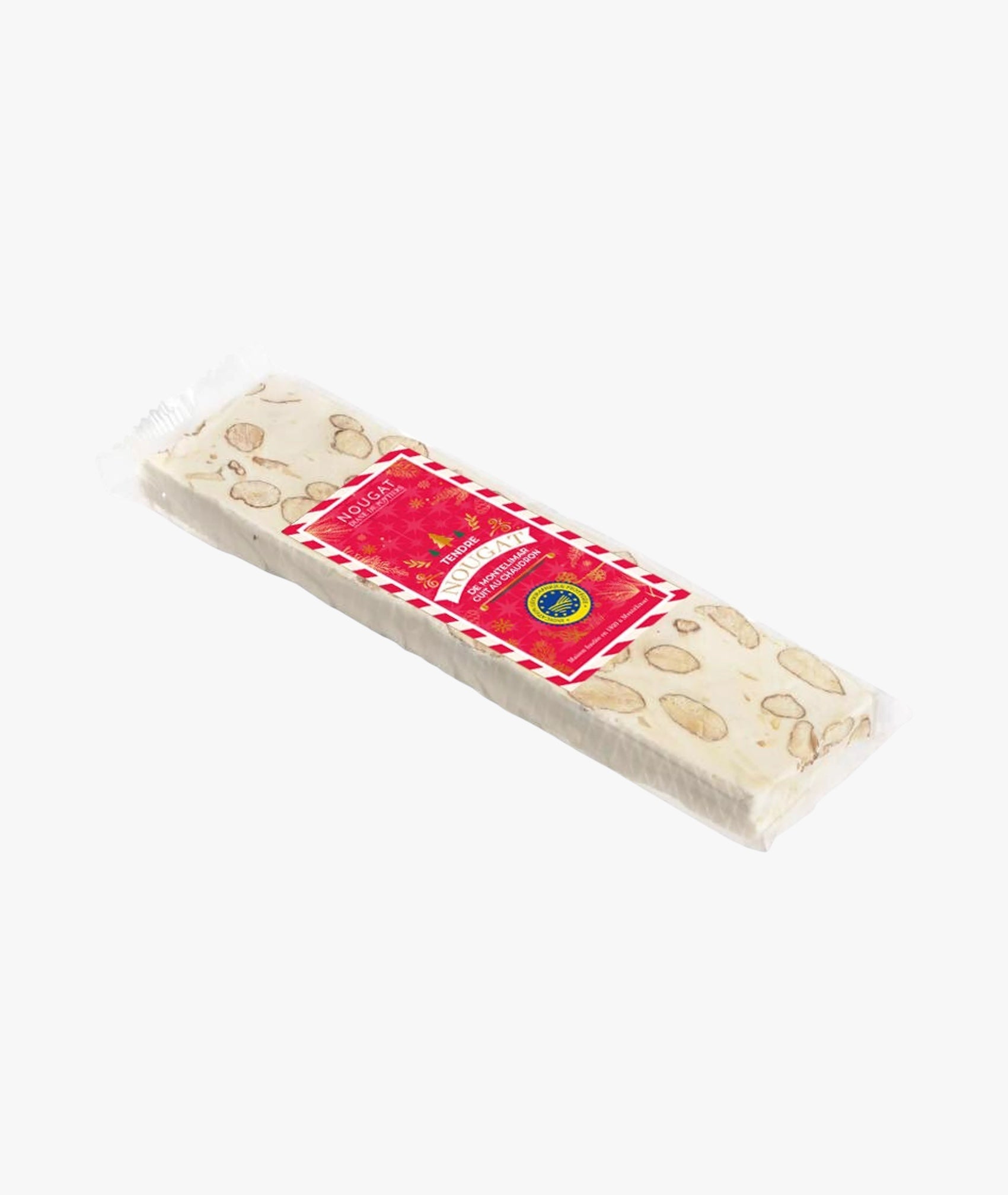 Nougat de Montélimar IGP tendre barre de Noël