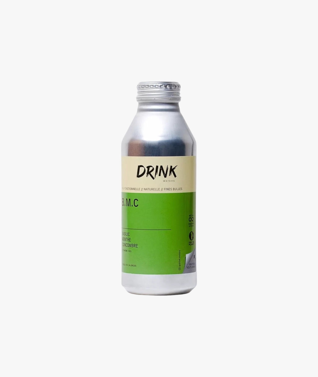 Eau fonctionnelle Basilic Menthe Concombre