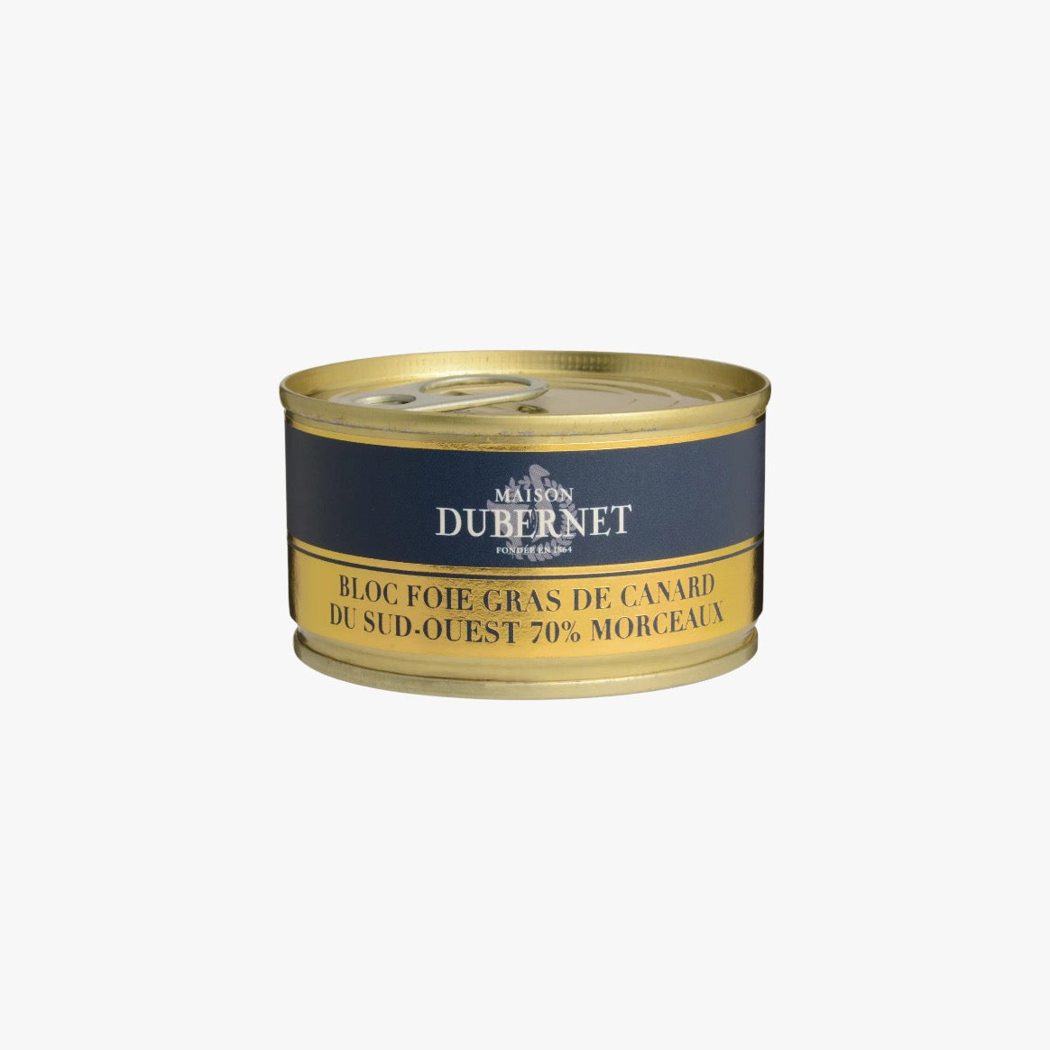 Bloc foie gras de canard du sud-ouest 70% morceaux