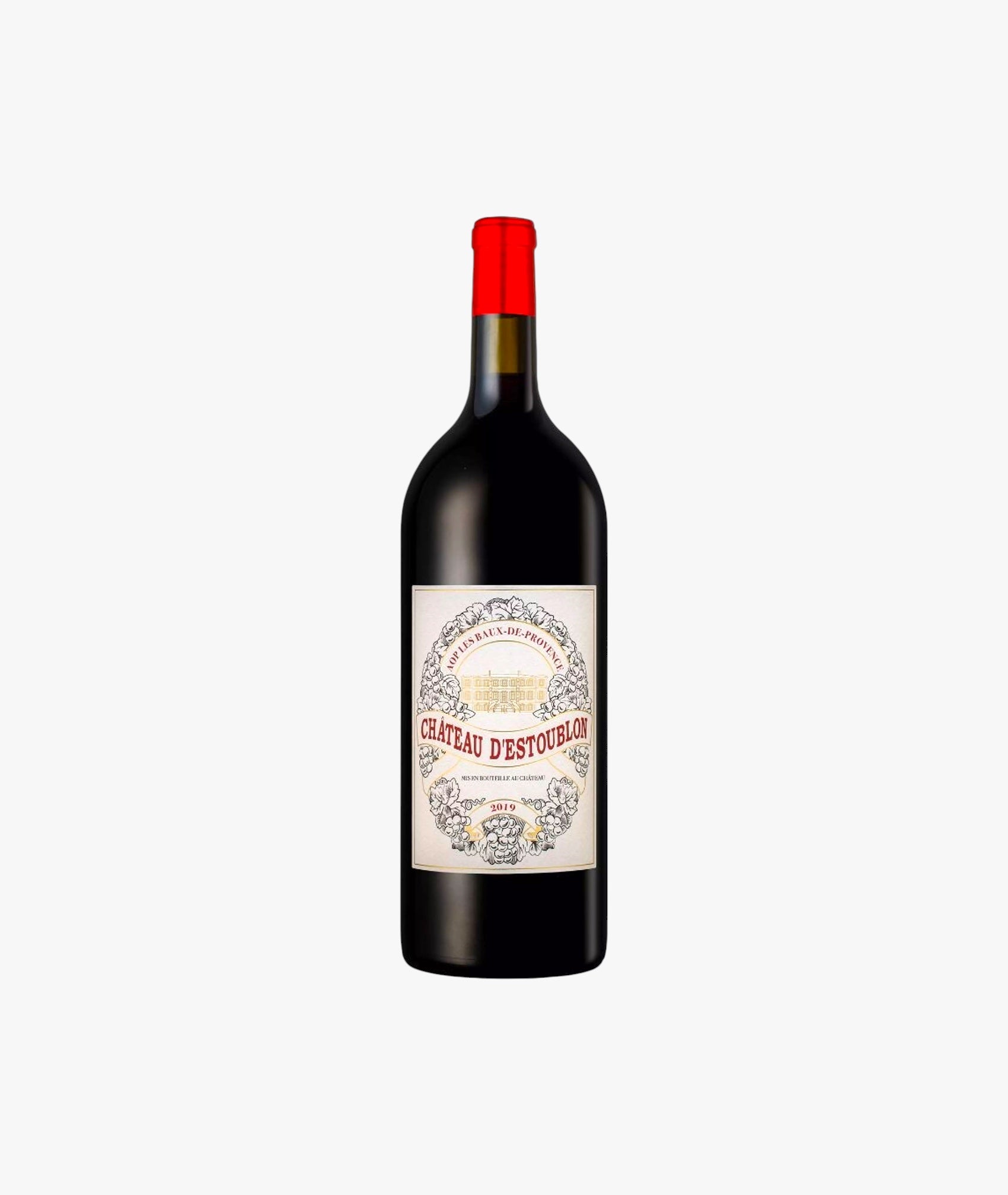 Vin rouge 2021 Château d'Estoublon - AOP Baux de Provence bio