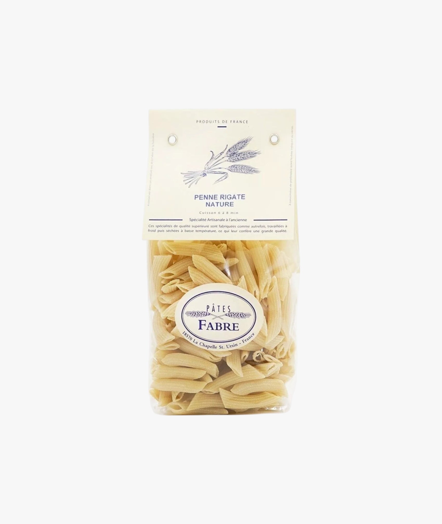 Penne rigate nature