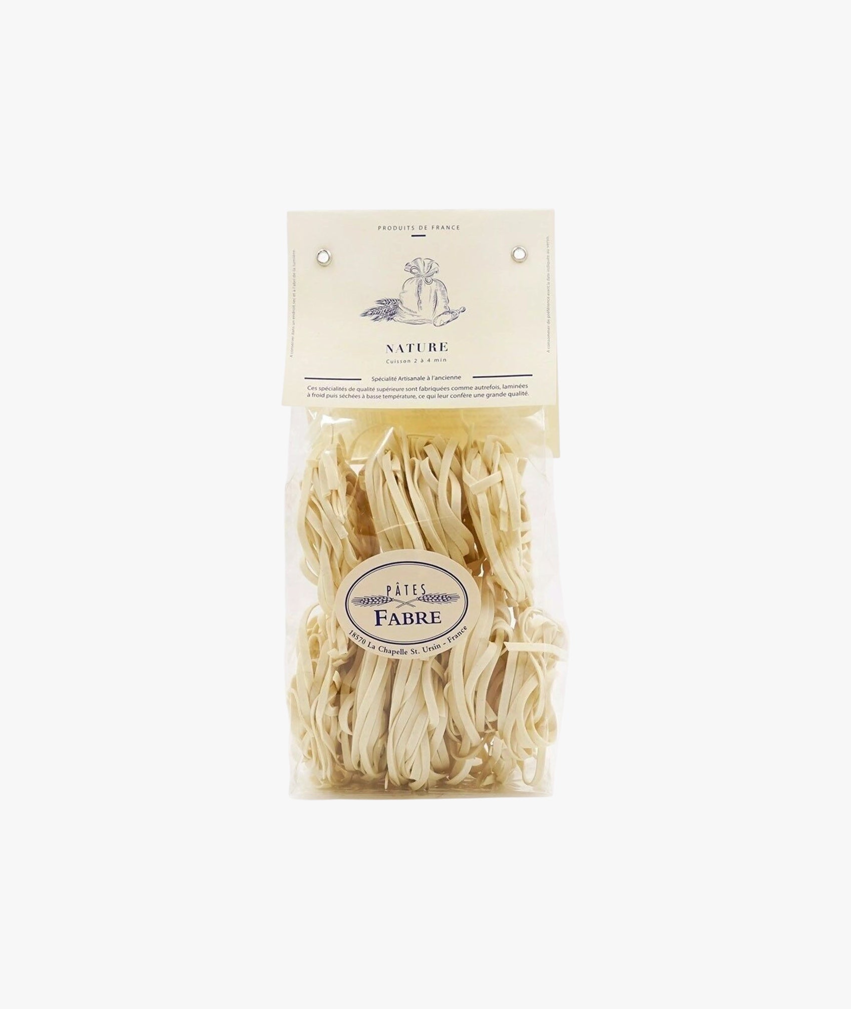 Tagliatelles nature