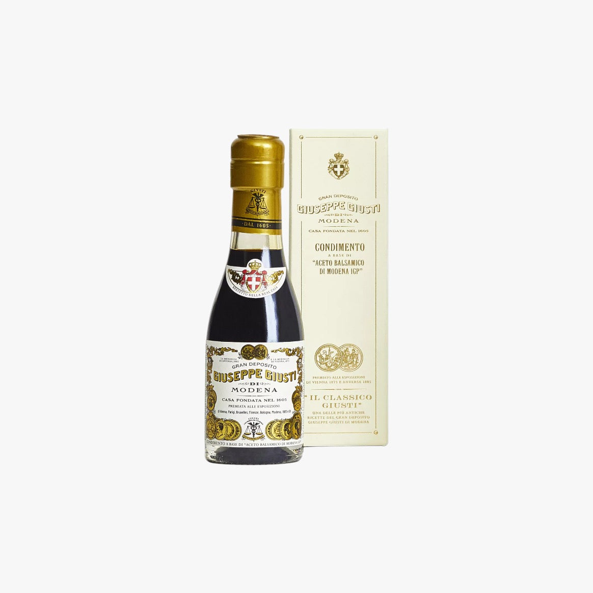 Condiment based on balsamic vinegar from Modena PGI Classico Giusti