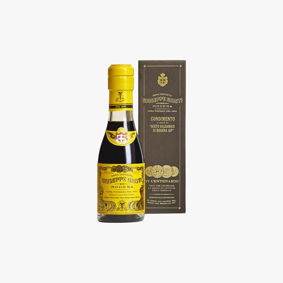 Condiment based on balsamic vinegar of Modena PGI Centenario