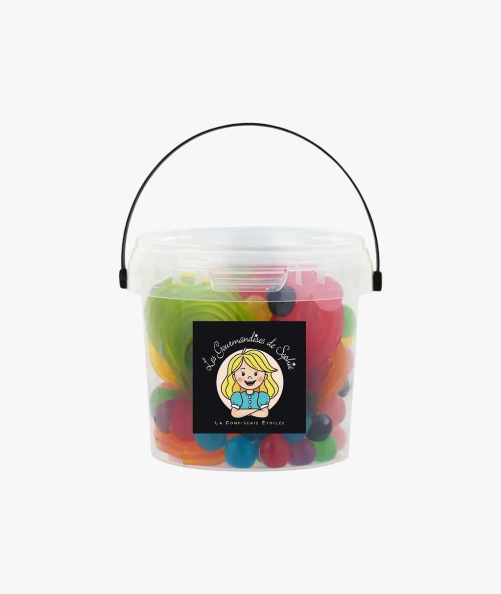 Seau mélange fruité