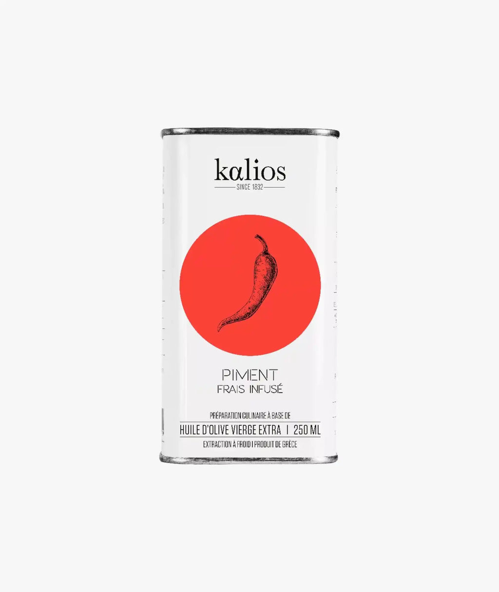 Huile d'olive vierge extra infusée au piment