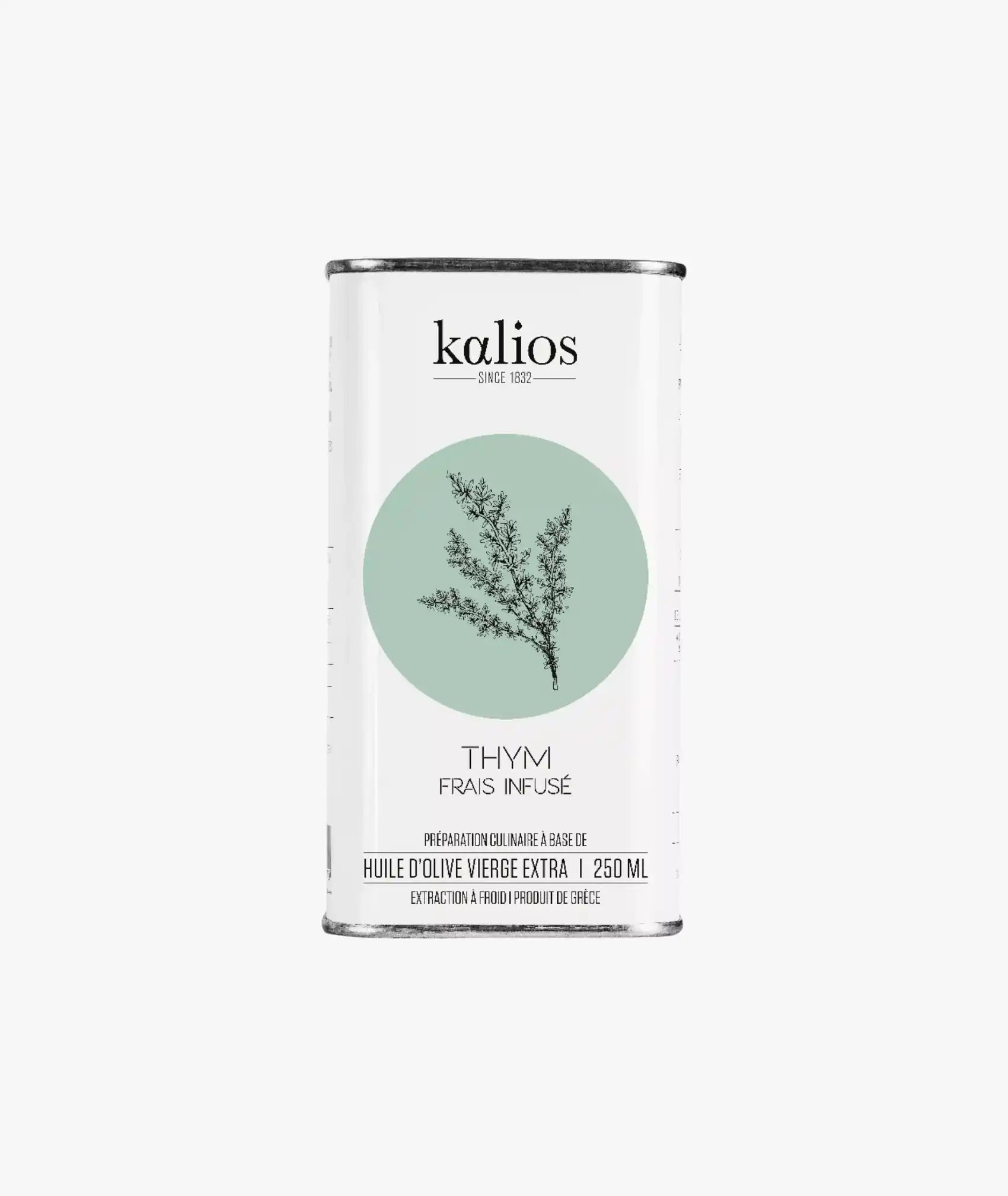 Huile d'olive vierge extra infusée au thym