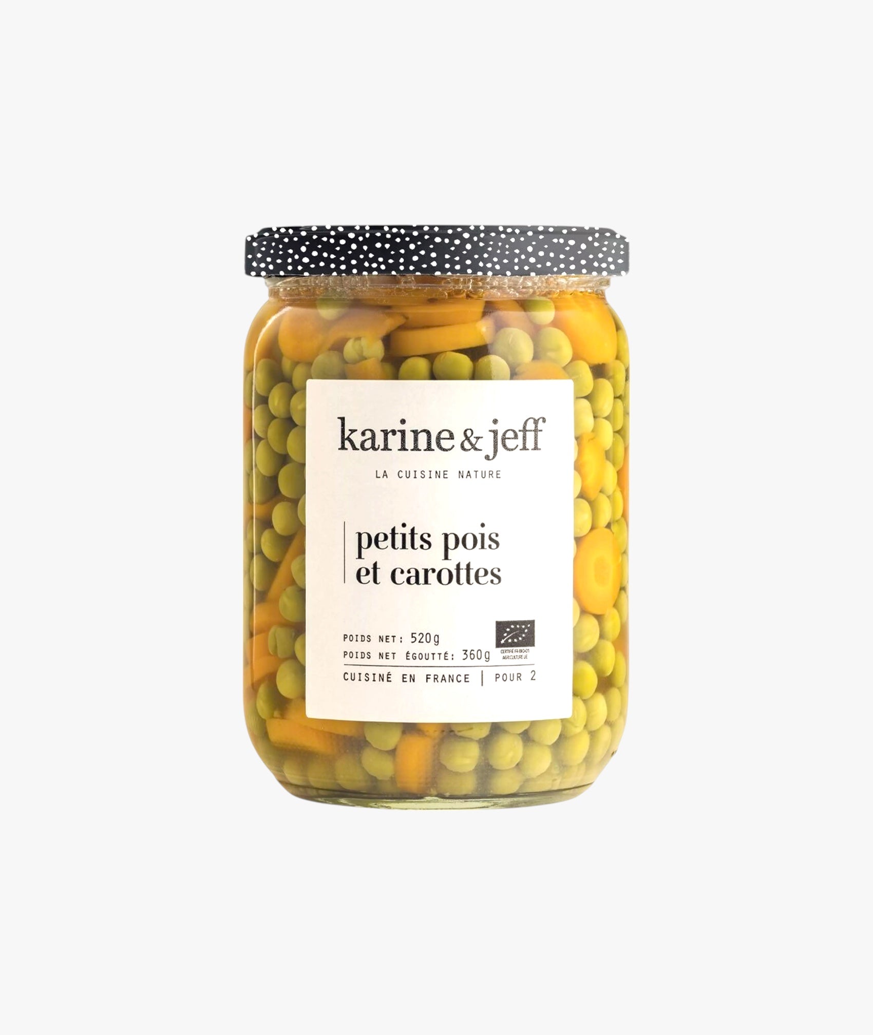 Petits pois et carottes