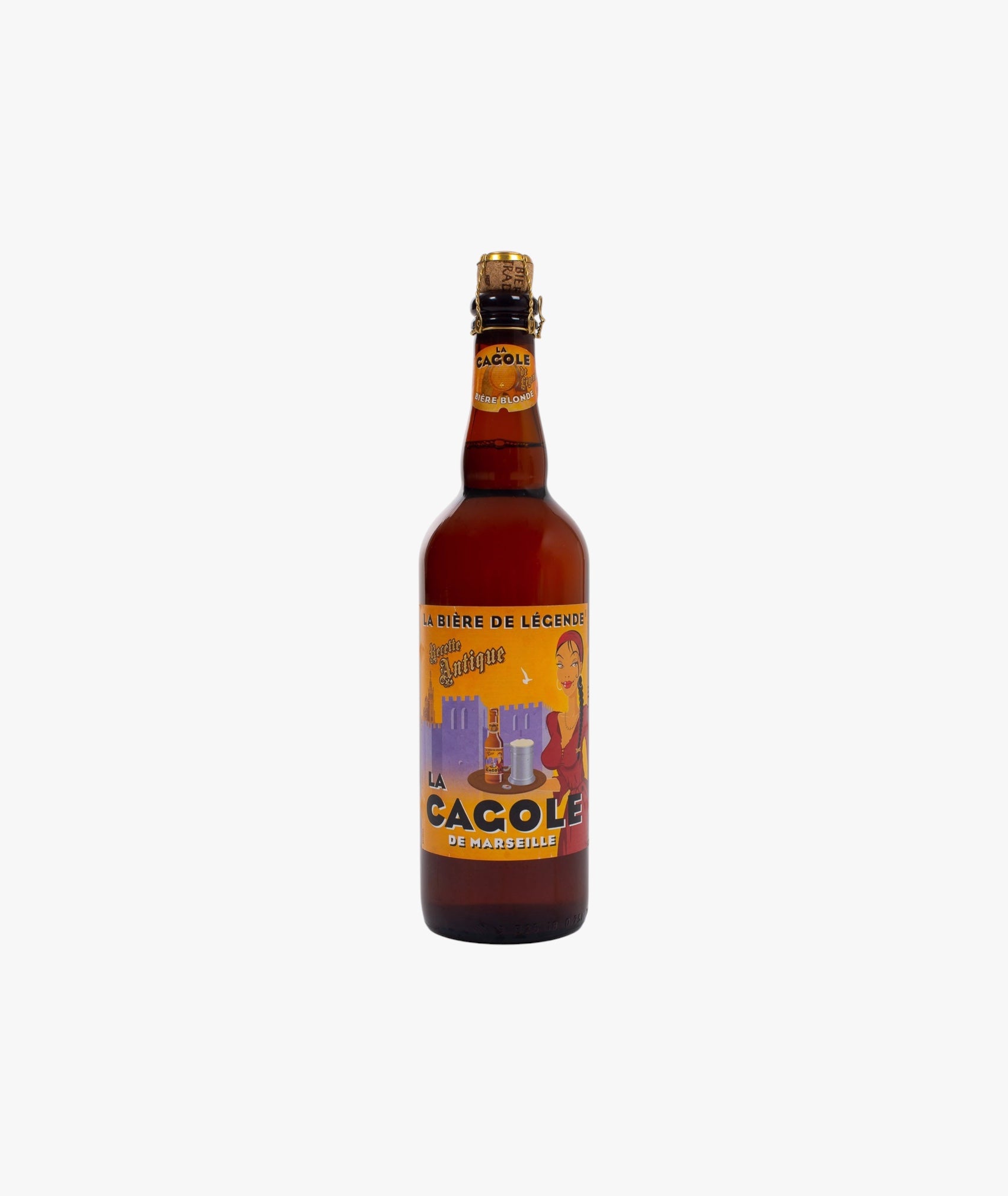 Bière blonde légende La Cagole