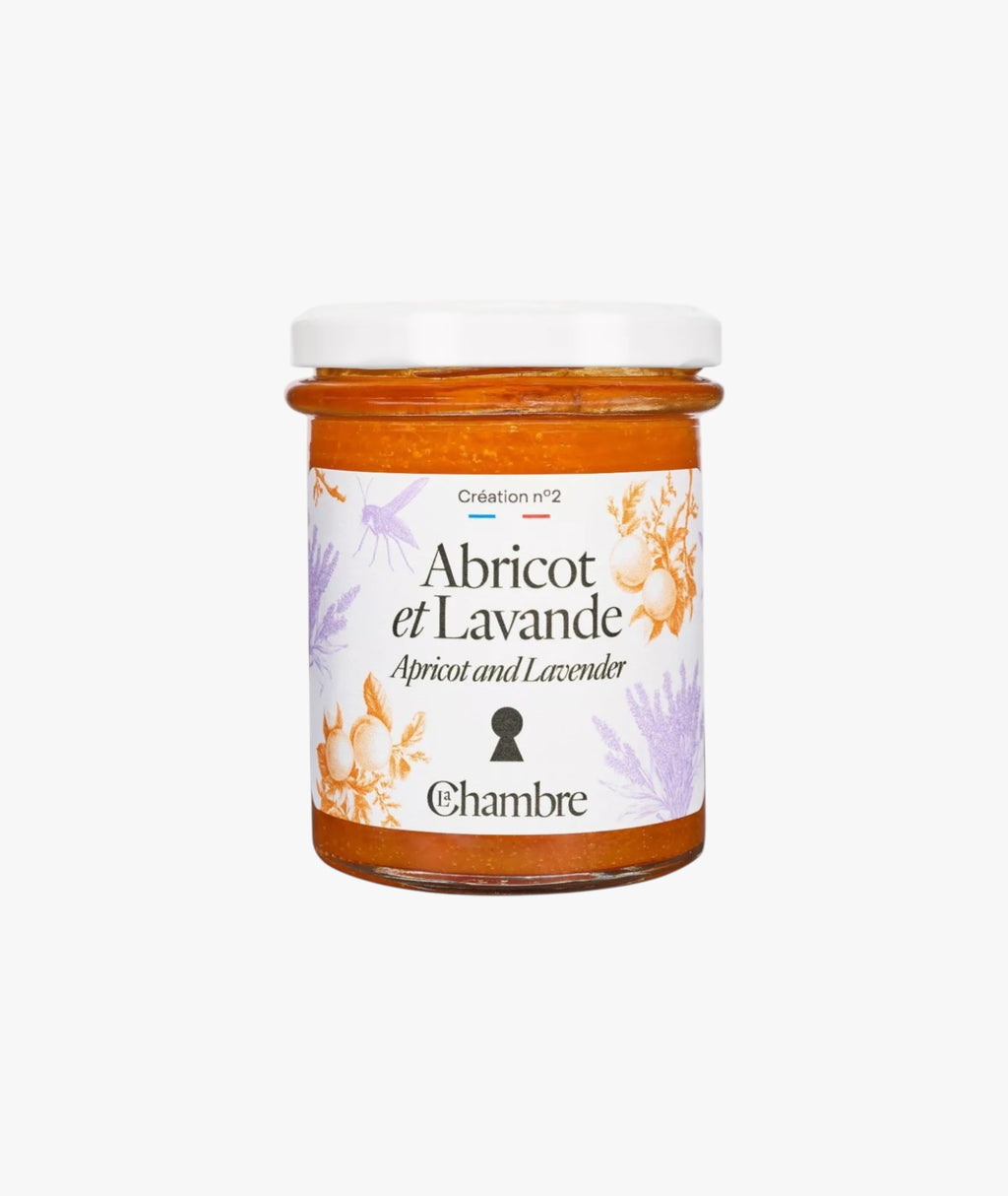 Confiture abricot lavande