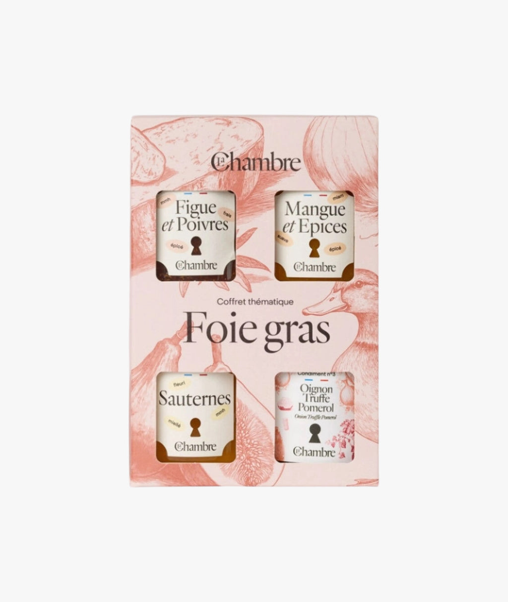 Chutneys et condiments pour foie gras
