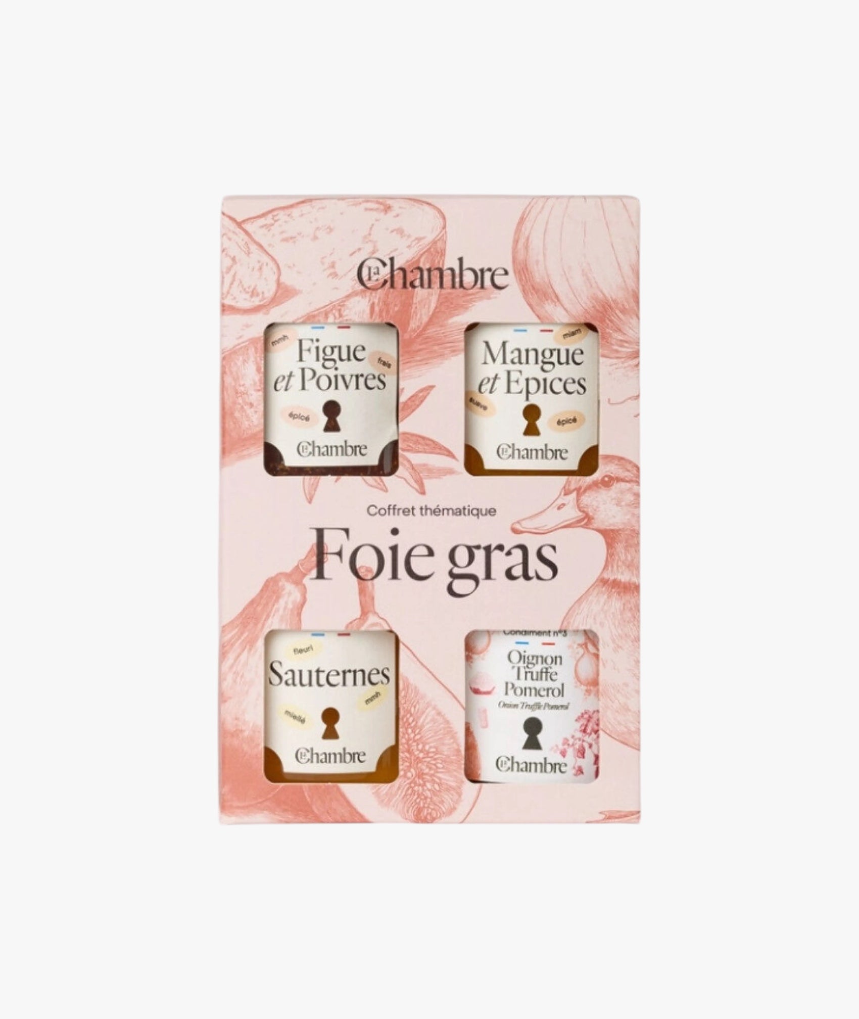 Chutneys et condiments pour foie gras