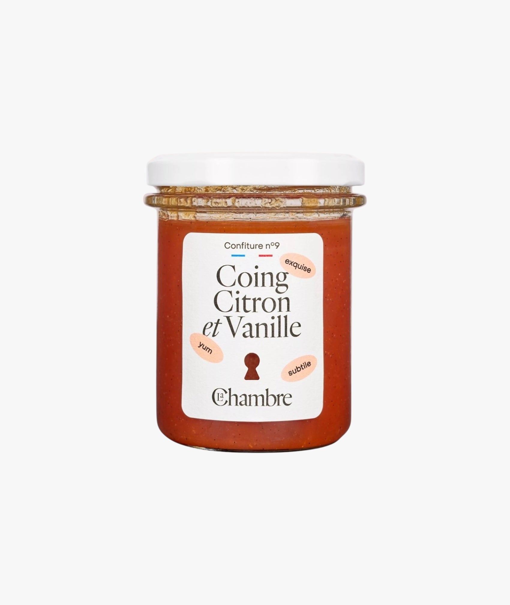 Confiture coing citron vanille