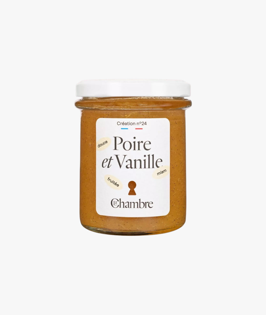 Confiture poire vanille
