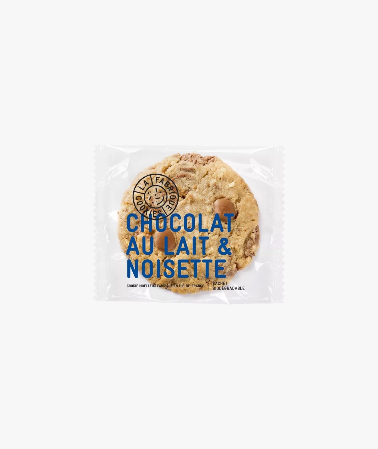 Cookie chocolat au lait et noisette