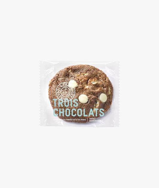 Cookie trois chocolats