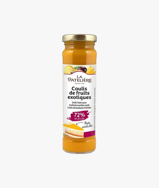 Coulis de fruits exotiques