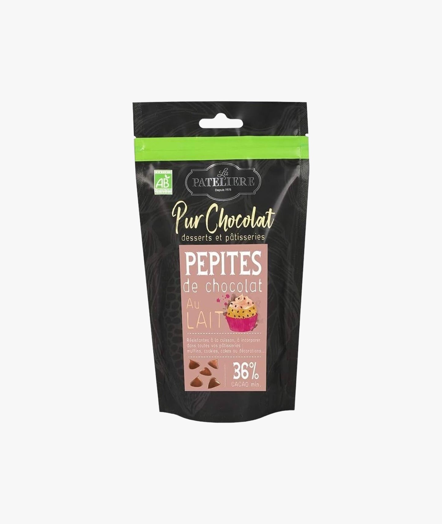 Pépites de chocolat au lait