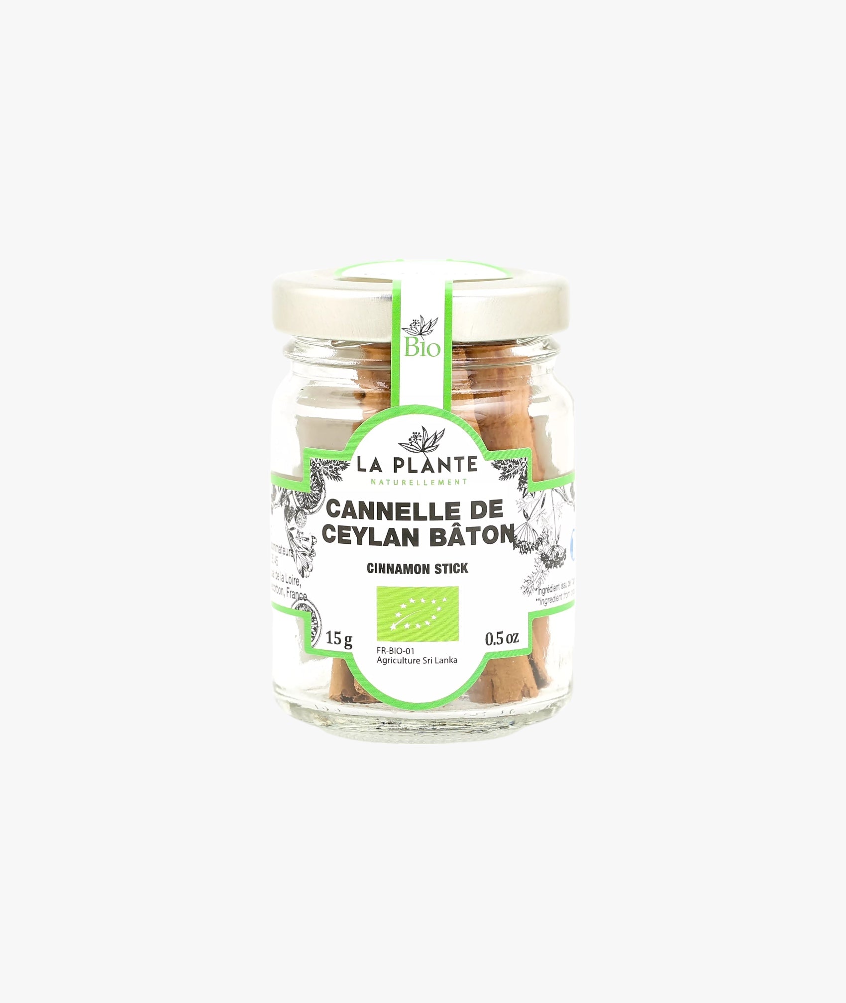 Cannelle de Ceylan bâton bio