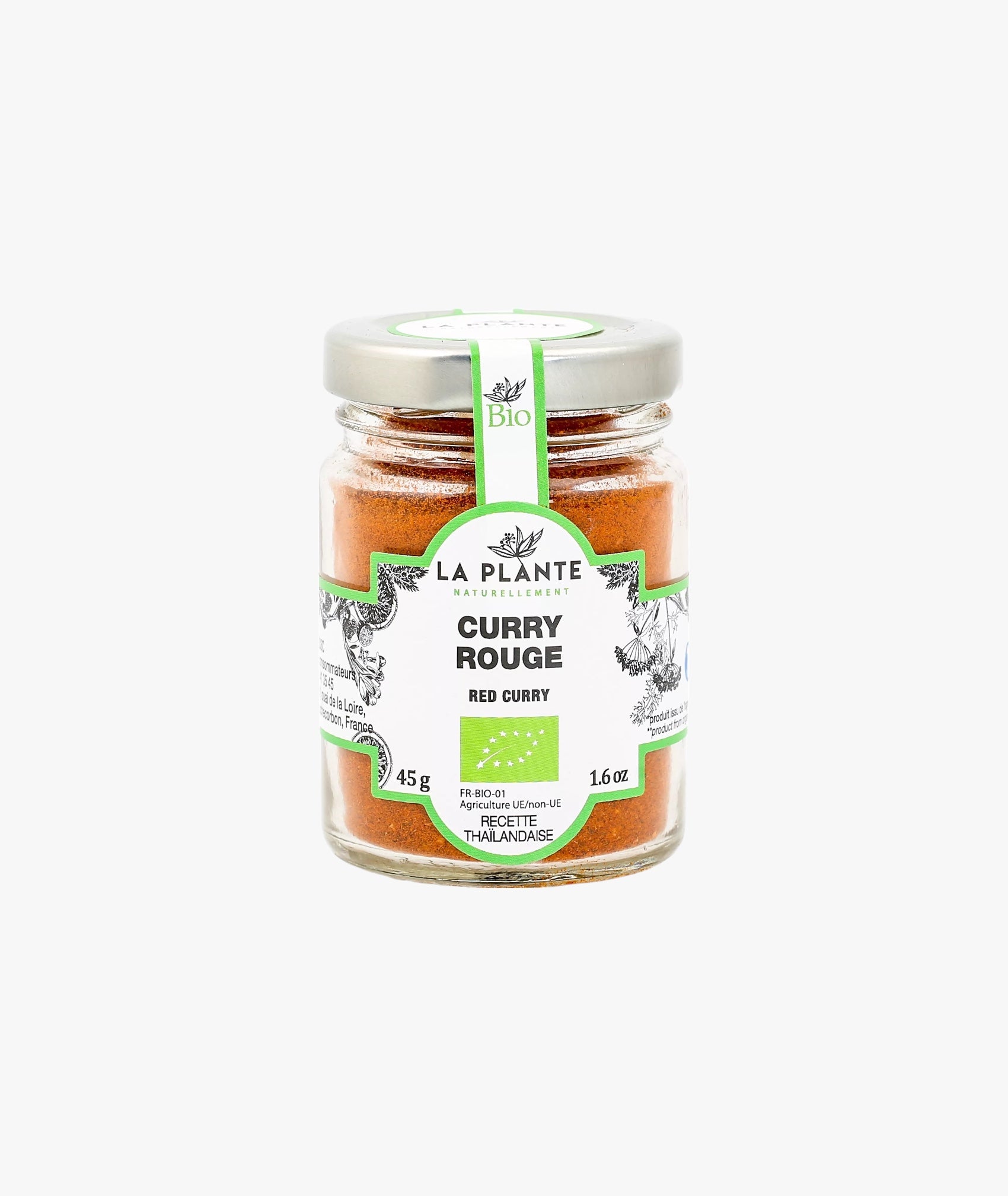 Curry rouge bio