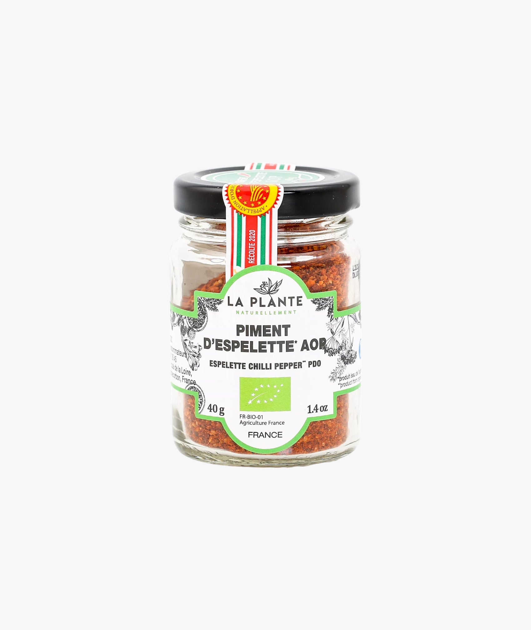Piment d'Espelette AOP bio