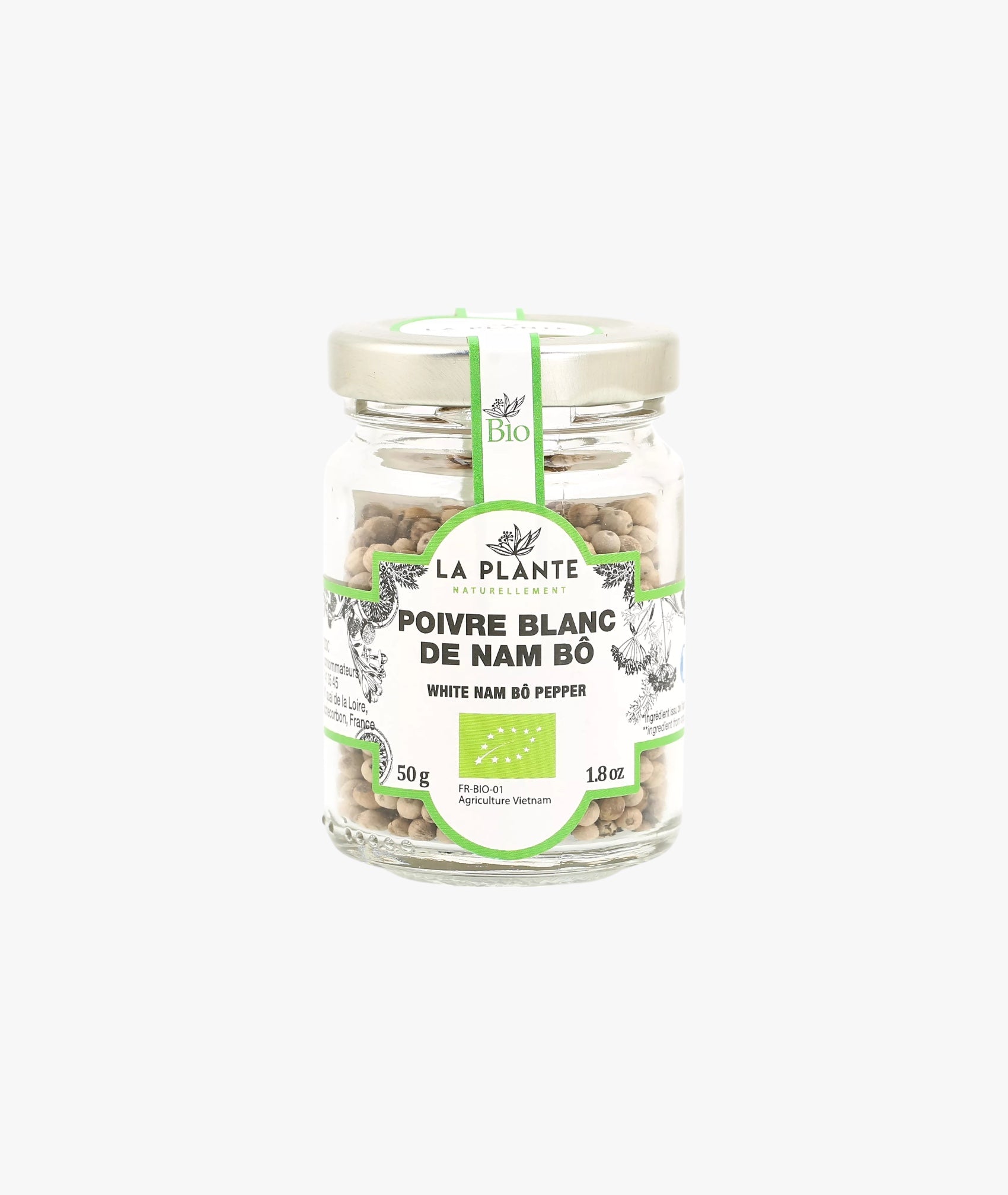 Poivre blanc de Nam Bô bio