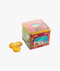 Plain shortbread biscuits made with pure fresh butter - metal dispenser box Adèle's Toys