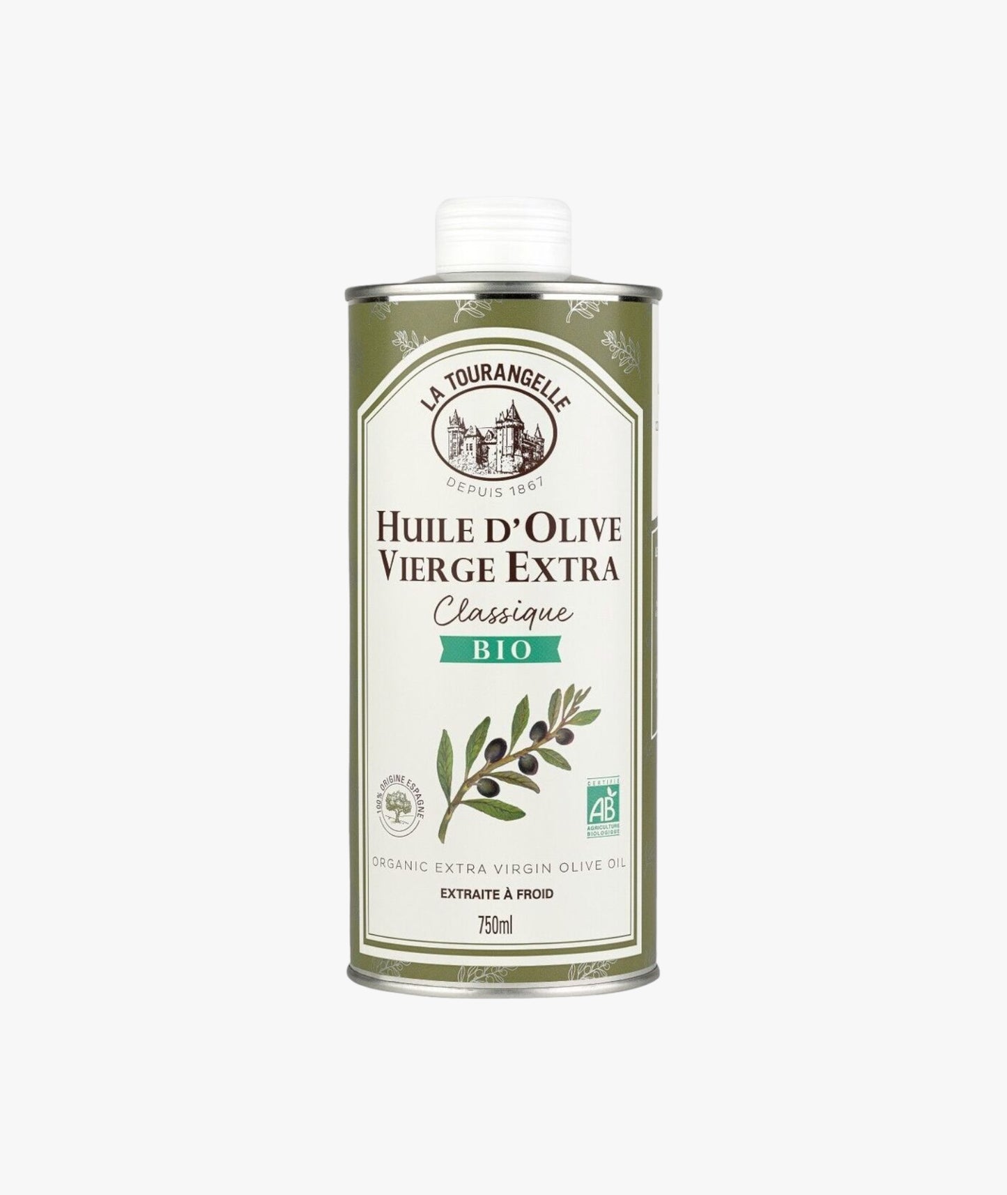 Huile d'olive vierge extra bio