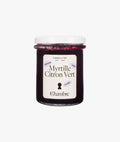 Confiture myrtille citron vert