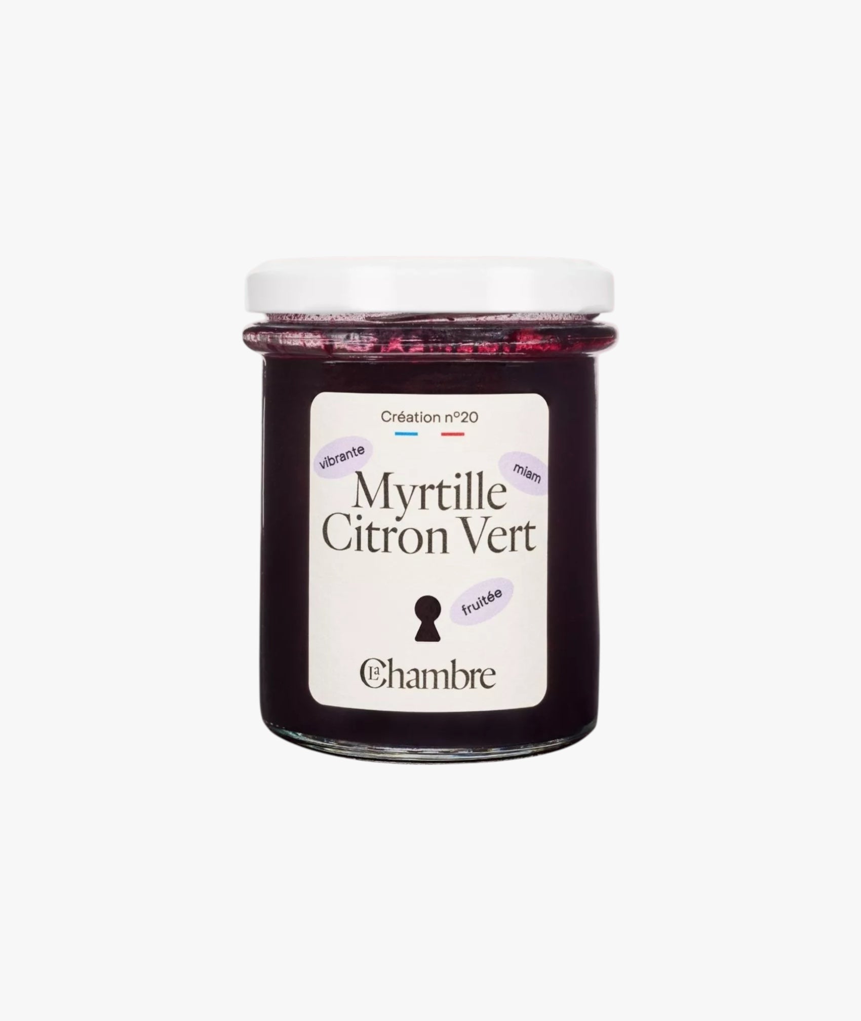 Confiture myrtille citron vert