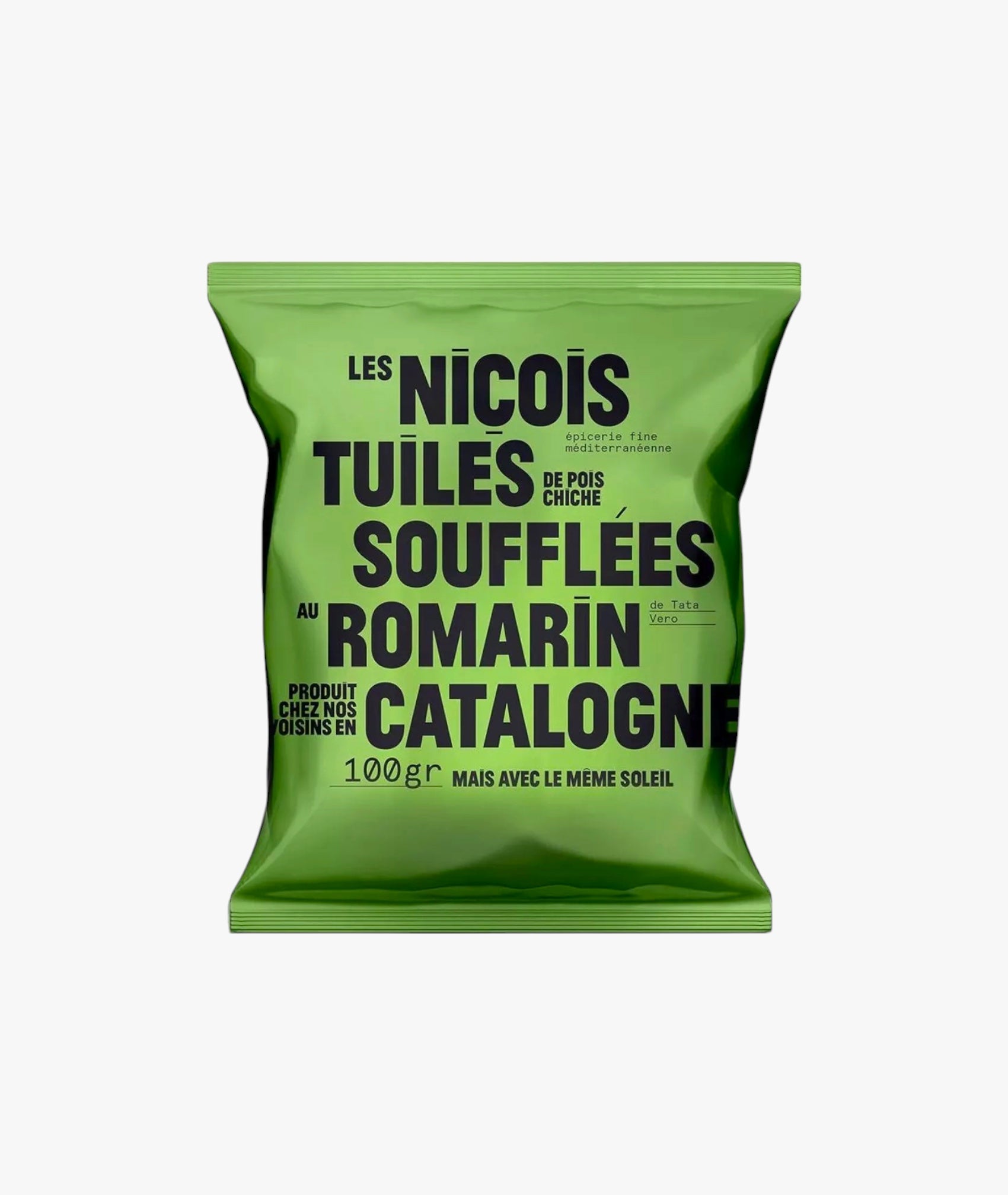 Tuiles soufflées de pois chiches au romarin de Tata Vero