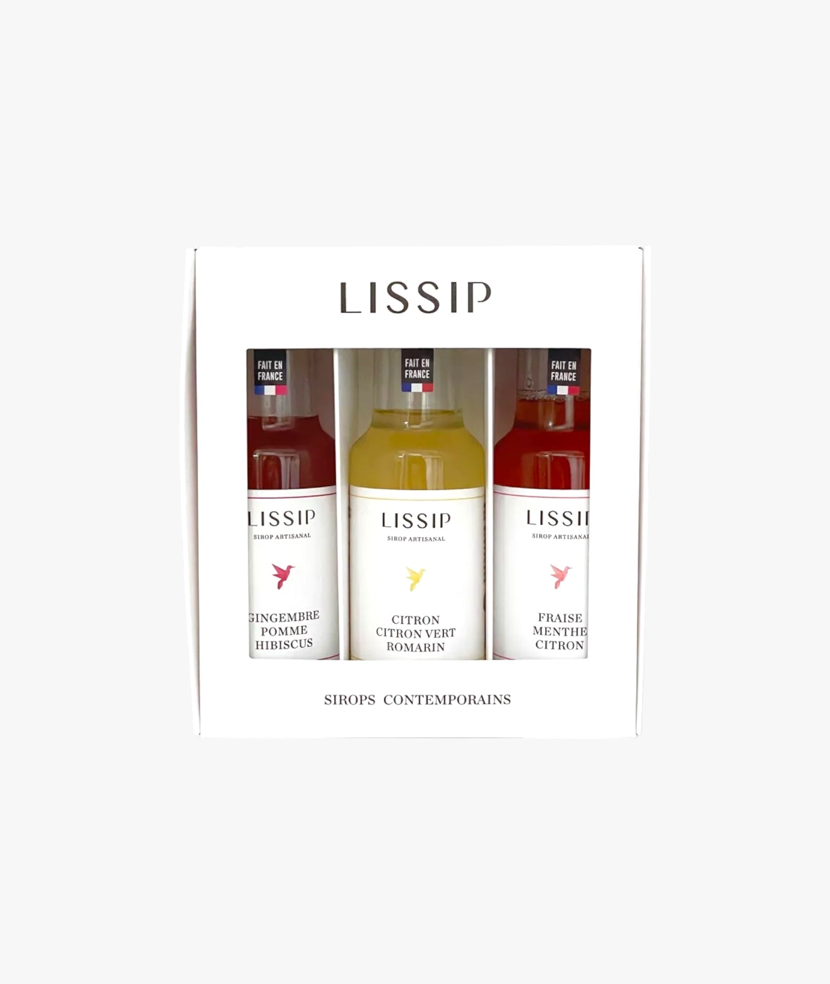 Coffret de sirops découverte