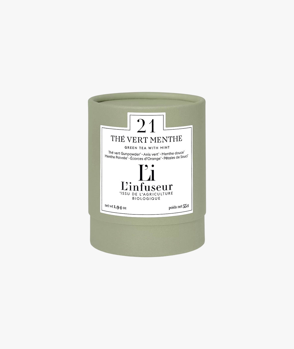Thé vert menthe bio - n°21