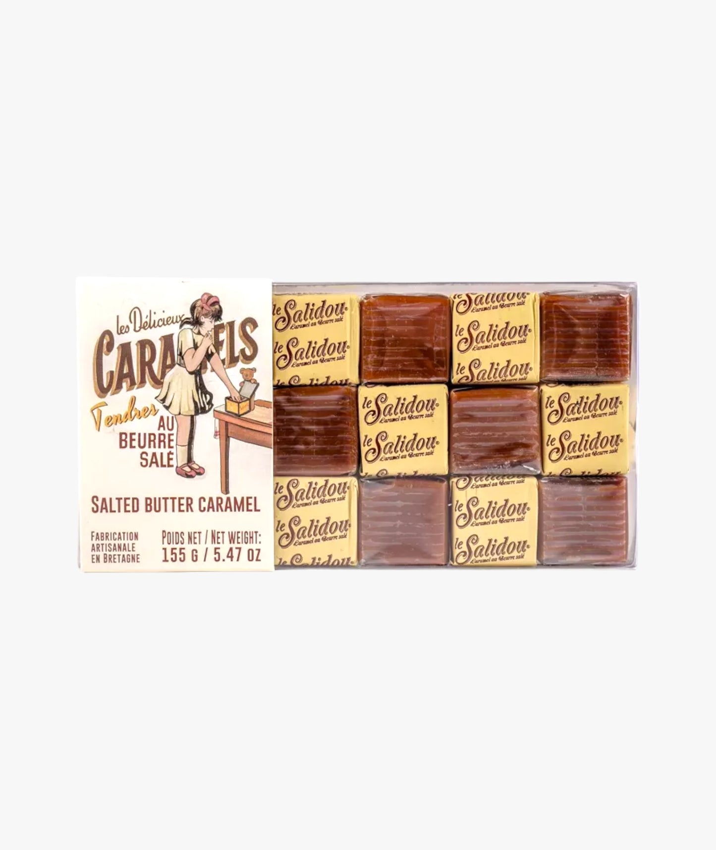 Caramels tendres au beurre salé