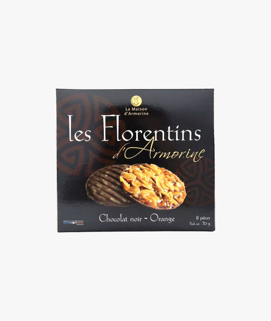 Florentins chocolat noir orange