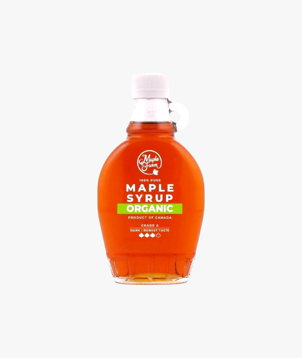 Organic pure maple syrup
