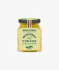 Orleans mustard with pieces of pickles