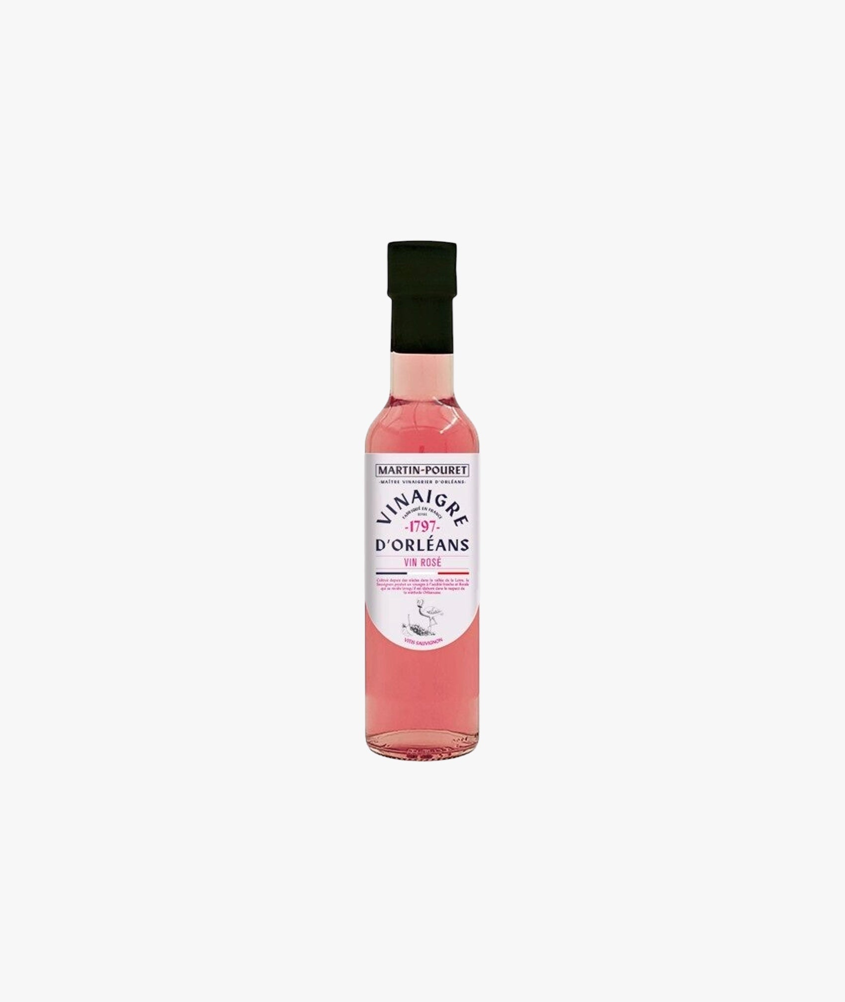 Vinaigre d'Orléans de vin rosé