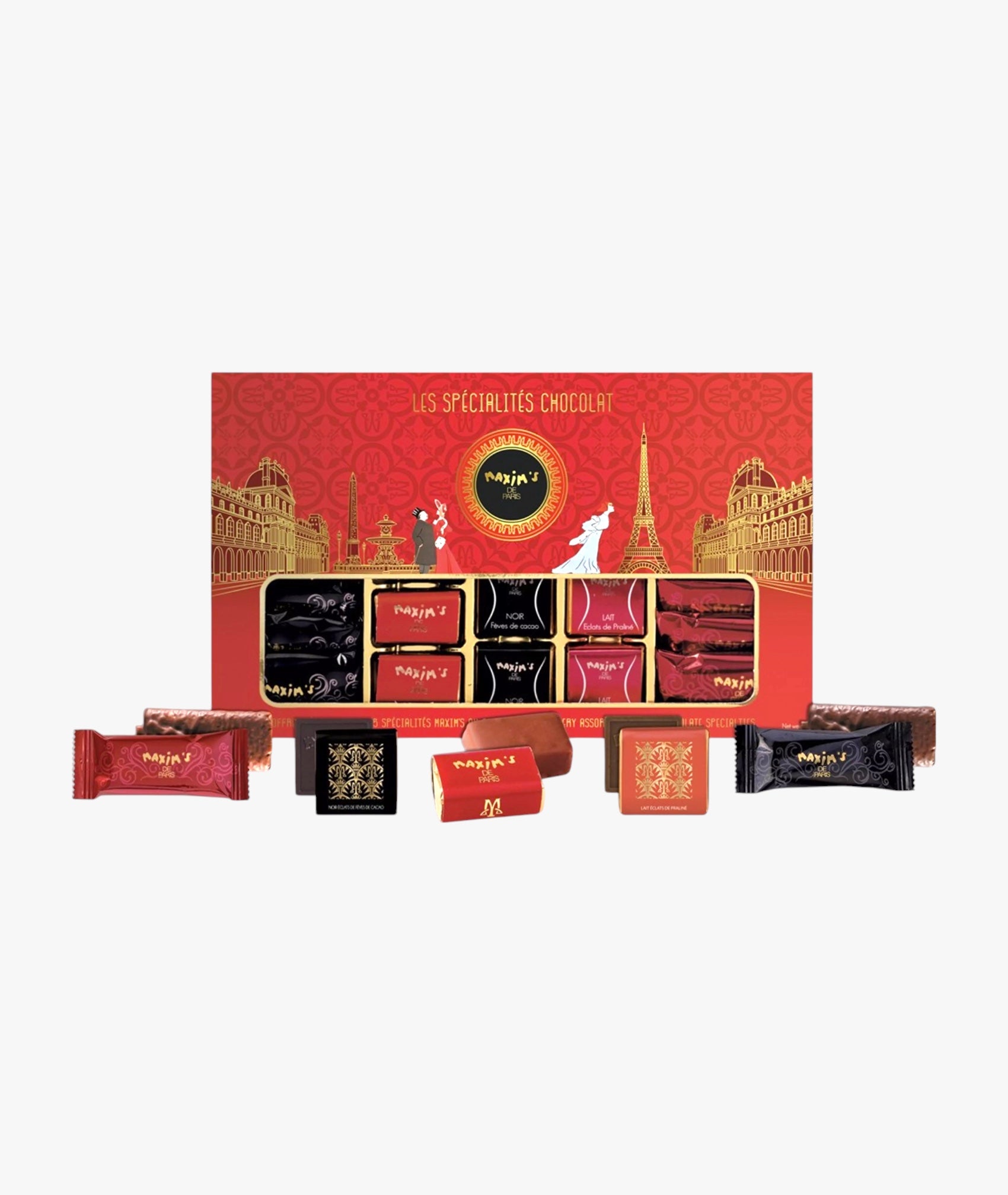 Coffret découverte de 35 spécialités au chocolat