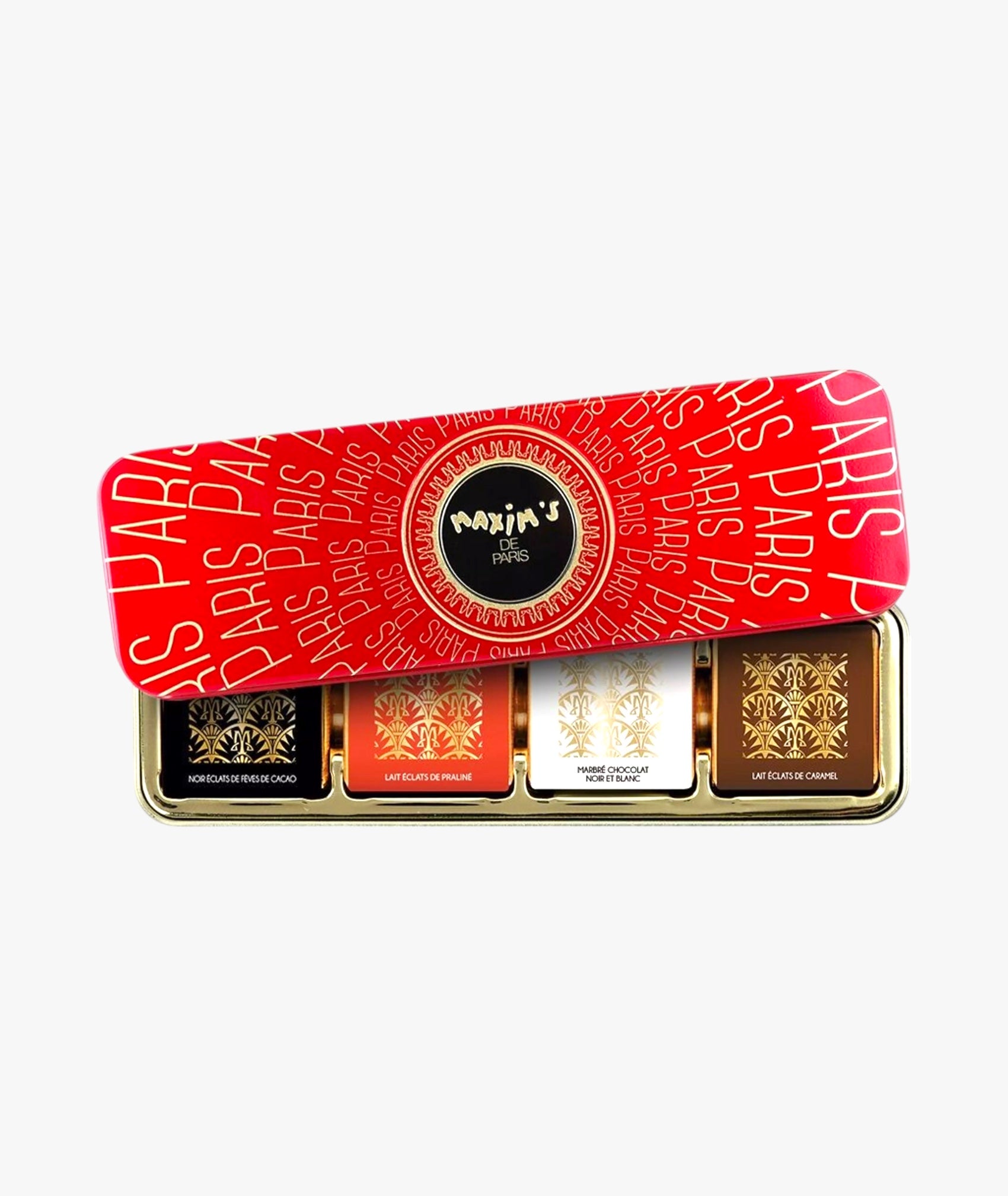 Plumier 8 carrés chocolat assortis