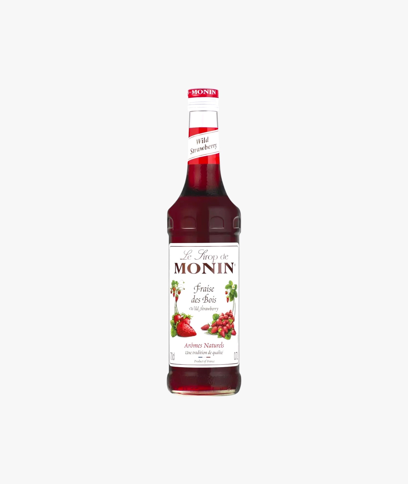 Sirop de fraise des bois