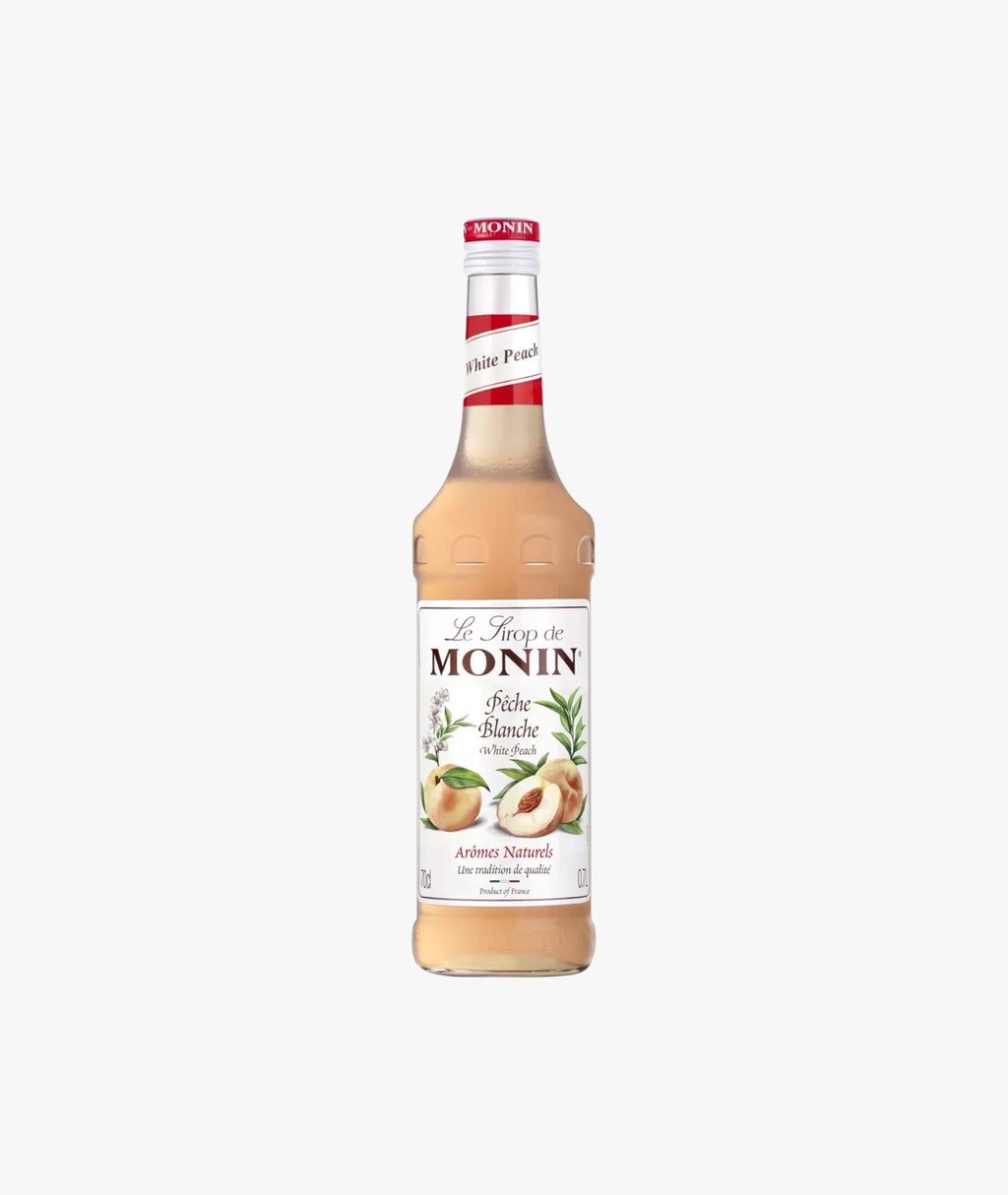 Sirop de pêche blanche